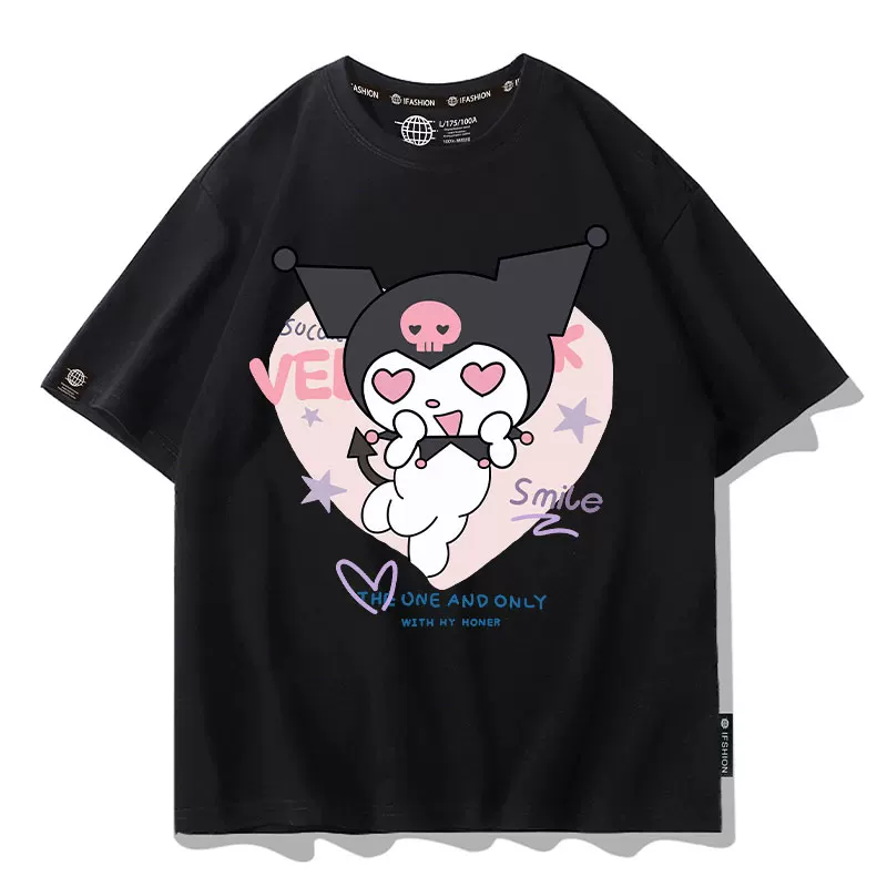 Sanrio, Hello Kitty, летняя футболка с коротким рукавом
