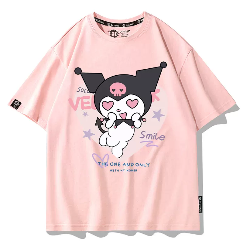 Sanrio, Hello Kitty, летняя футболка с коротким рукавом