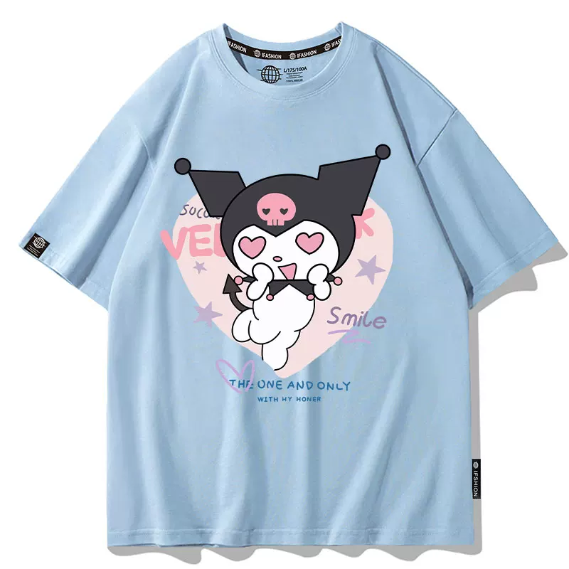 Sanrio, Hello Kitty, летняя футболка с коротким рукавом