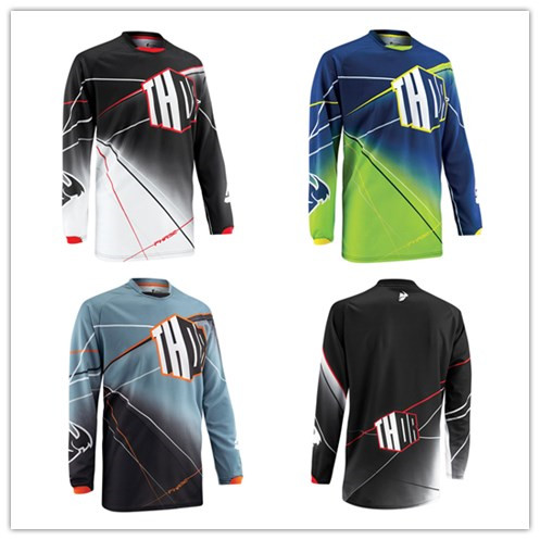 thor upper short sleeve breathable speed dry speed drop suit custom racing riding suit jacket foreign trade jersey car suit custom