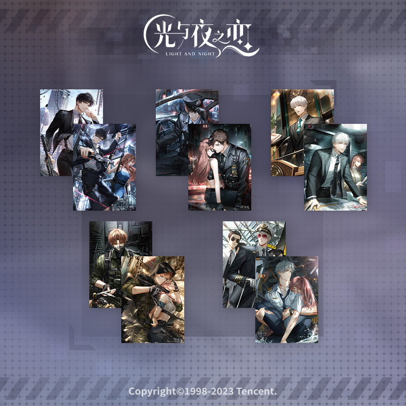 Light and Night's Love Peripheral Through Character Posters Fourth Play-Taobao