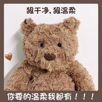 Special ugly doll Cubs big teddy bear doll send girlfriend ugly cute little bear to appease the plush toy lady
