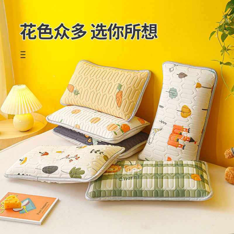 Baby pillow summer breathable 1-2 years old children baby summer latex buckwheat shell cool pillow kindergarten 3-6