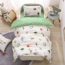 Pure cotton Kindergarten quilt Three sets of six pieces of cover with cotton-padded bed bedding boy girl Summer bedding