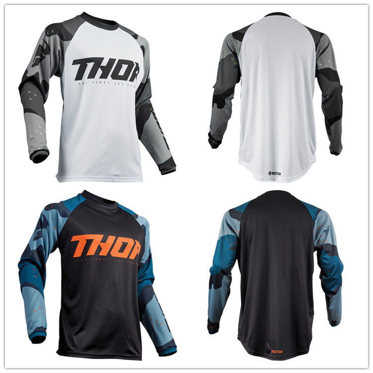 New thor off-road motorcycle suit long-sleeved racing suit mountain bike riding suit unisex team downhill suit