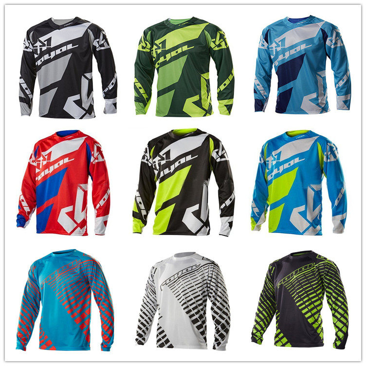 UK ROYAL Speed Downwear Summer Long Sleeve Mountain Bike Cross-country Motorcycle Riding Suit Locomotive Racing customised-Taobao