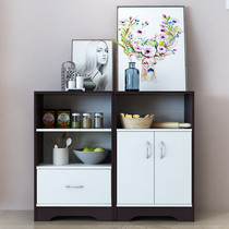 Minima Modern Dining Side Cabinet Kitchen Lockers Restaurant Side Cabinet Bowls Cabinet Home Economy Type Microwave Oven Cabinet Tea Water Cabinet