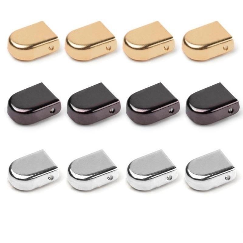 Free Shoelace Metal ROUND CAPSULE PRESS BUCKLE MALE AND FEMALE SMALL WHITE SHOES SAILS SHOES ELASTIC LACES ACCESSORIES