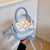 Голубая ручная готовая сумка (с висящим орнаментом) доставка страхования грузовых перевозок