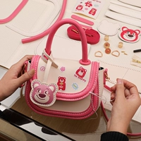 Красная сумка материала (с подвесной)