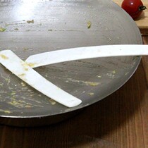 Flat ruler for dumpling making Pure beef bone spoon Dumpling making tool Flat ruler for dumpling making Spoon for dumpling adding bun shovel