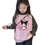 Зимняя утепленная толстовка, мультяшный лонгслив, термобелье, пуховик, в корейском стиле, подходит для подростков