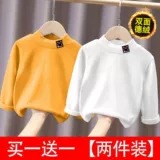 Детское осеннее демисезонное бархатное утепленное термобелье, приятный телу лонгслив для мальчиков, подходит для подростков