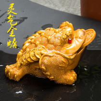 High-end Golden Toad Leopard Leopard Tea Favorites boutique Nourishing Chametz Tiger Strokes Chaetea Tea Play Tea Table Tea Tray Accessories