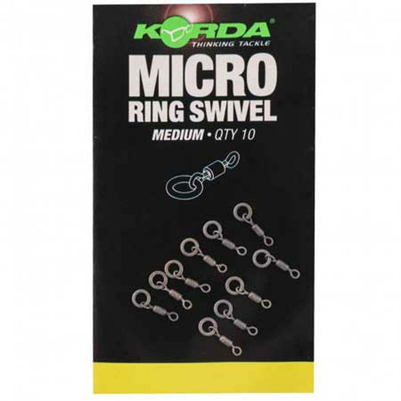 Korda Micro rig swivel Ronnie rig top swivel