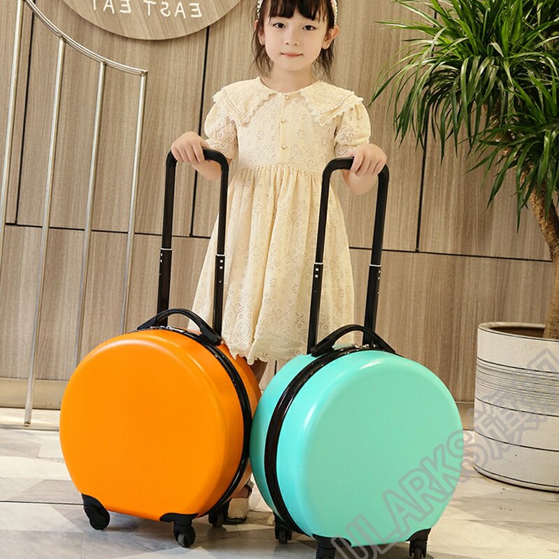  Children's suitcases Small 18-inch 20 male and female students can take a ride on cute cartoon Lausing suitcase custom log