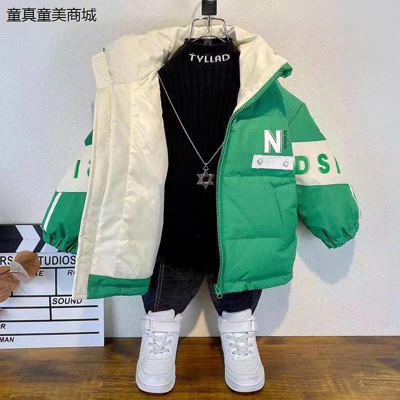 Boys' down Jacket 2025 New Korean Style White Duck down Winter Coat Trendy Cool Kids Thick Cotton Clothing Boys' down Jacket 2025 New Korean Style White Duck down Winter Coat Trendy Cool Kids Thick Cotton Clothing