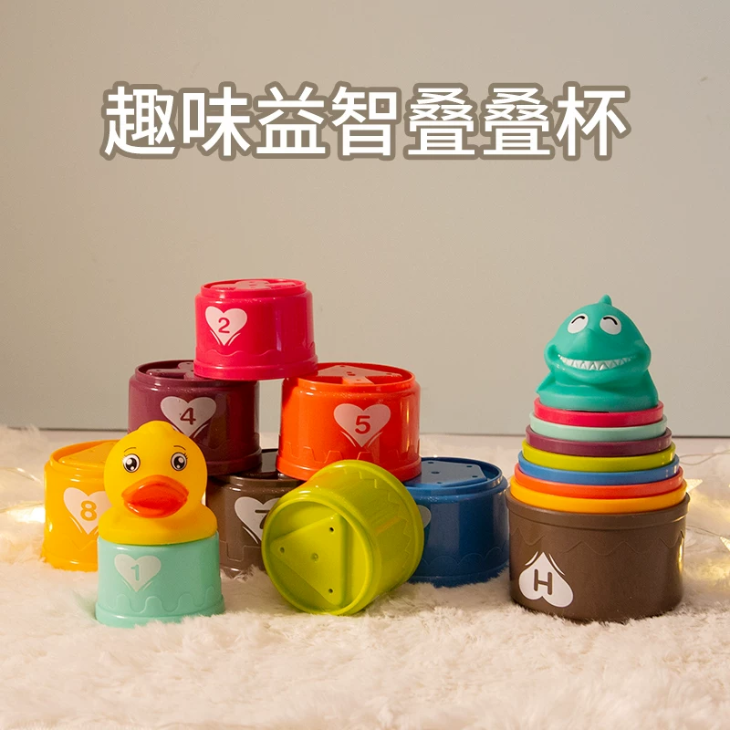 Башня, игрушка, кольца, Дженга, раннее развитие, 1–3 года