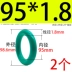 phớt thủy lực chịu nhiệt Cao su Flo Vòng chữ O có đường kính trong 1,8-130 * đường kính dây 1,8mm chịu nhiệt độ cao axit và kiềm chống ăn mòn dầu cói miễn phí vận chuyển các loại phớt thủy lực phớt thủy lực nok 