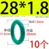 phớt thủy lực chịu nhiệt Cao su Flo Vòng chữ O có đường kính trong 1,8-130 * đường kính dây 1,8mm chịu nhiệt độ cao axit và kiềm chống ăn mòn dầu cói miễn phí vận chuyển các loại phớt thủy lực phớt thủy lực nok 