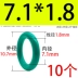 phớt thủy lực chịu nhiệt Cao su Flo Vòng chữ O có đường kính trong 1,8-130 * đường kính dây 1,8mm chịu nhiệt độ cao axit và kiềm chống ăn mòn dầu cói miễn phí vận chuyển các loại phớt thủy lực phớt thủy lực nok 