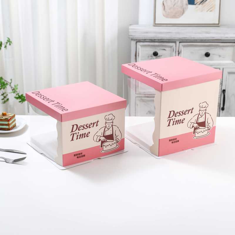Translucent Birthday Cake Box Packaging Box 6inch 8inch 10inch Single-Layer Double-Layer Birthday Box Gift Box Factory Direct Sale Translucent Birthday Cake Box Packaging Box 6inch 8inch 10inch Single-Layer Double-Layer Birthday Box Gift Box Factory Direct Sale