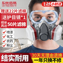 Leyou Baiyi gas mask protective face mask anti-dust phenylene ether alcohol organic gas chemical spray paint
