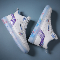 aj mens shoes air force 1 high helper board shoes 2022 Summer new 100 hitch male wave shoes casual breathable sneakers