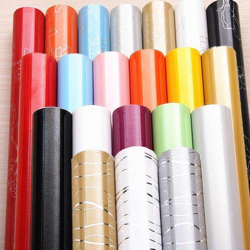 Kitchen cabinet door stickers oil-proof waterproof kitchen furniture renovation stickers wardrobe cabinet old furniture self-adhesive renovation stickers