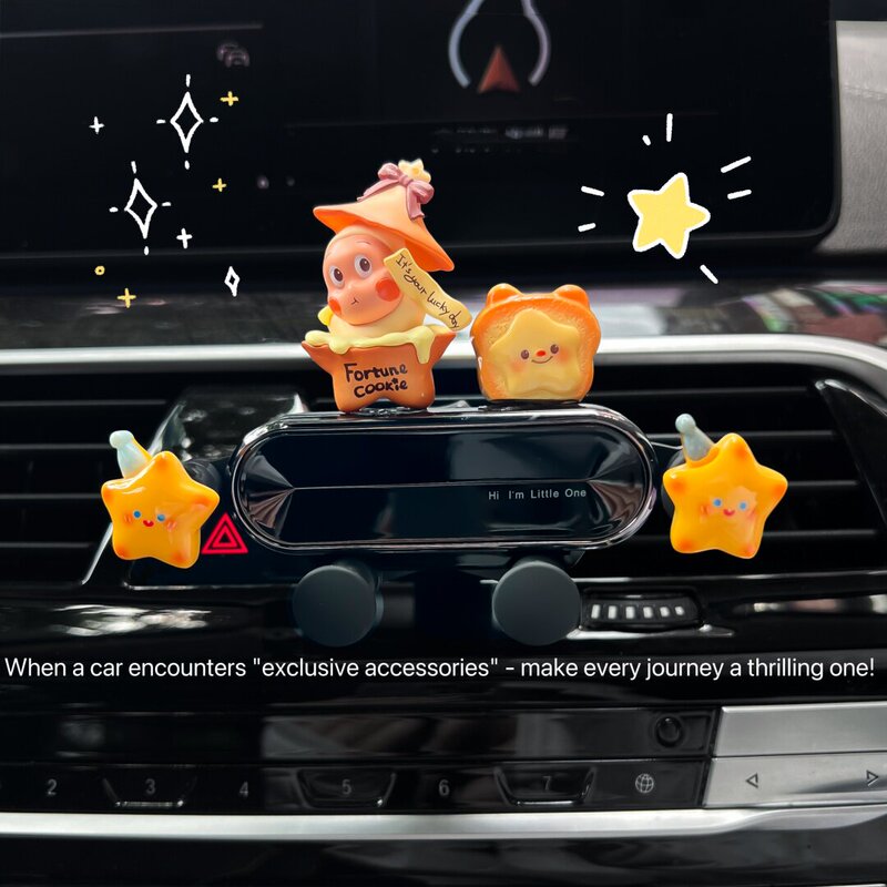 Star People Car Phone Holder Air Vent Clip Cute Navigation Stand for Men and Women 2026 New Model