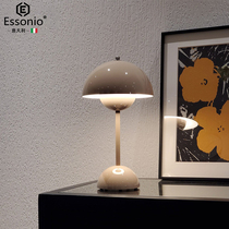 essonio Italian Bedside Lamp Light Luxury Nordic Postmodern Studio Creative Bedroom Decor Premium Sensor Lamp