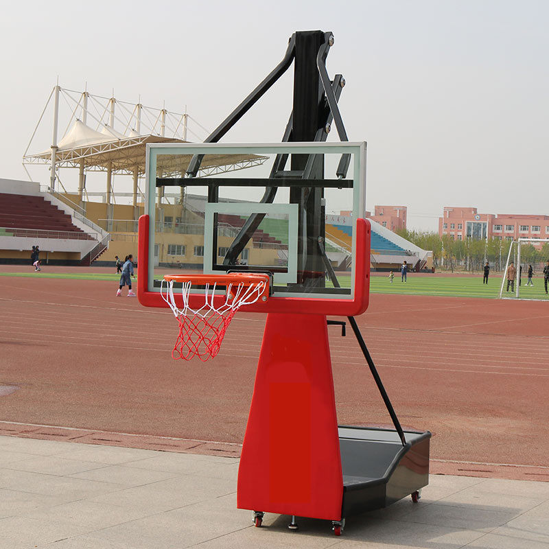 Indoor and outdoor home training can dunk children's lifting basketball rack outdoor standard removable adult basketball rack