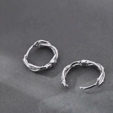 Небольшие дизайнерские универсальные серьги, серебро 925 пробы, коллекция 2021