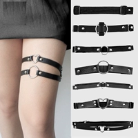 Портупея на ногу, сексуальный японский аксессуар, брендовые шорты, в стиле панк