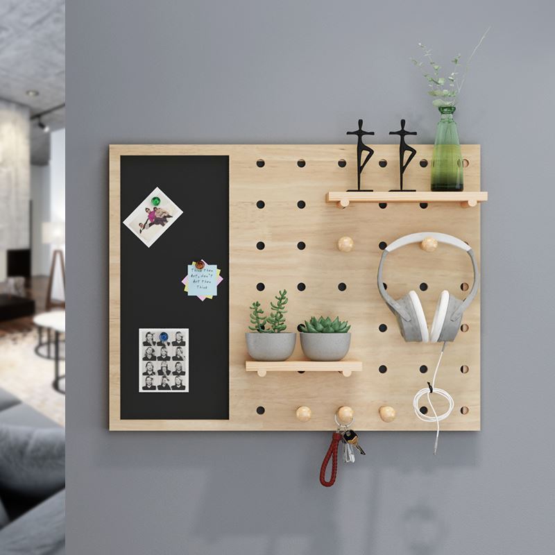 Net red electric meter box decorative painting can be placed in the distribution box hole board dining room combination with clothes hook small size