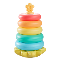 Baby Jenga 6-12 months and above baby rainbow tower ring toddler children 0 to 1 years old early education educational toys