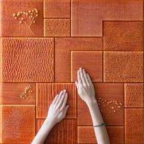 (Padded 10mm) self-adhesive 3d three-dimensional wall stickers soft bag TV background wall stickers decorative wallpaper bedroom wallpaper