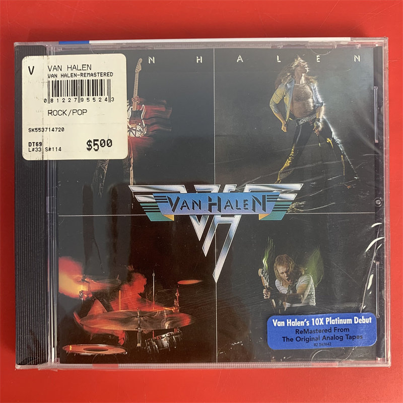 Одноименный альбом группы Van Halen ink version нераспечатан Изображение 1