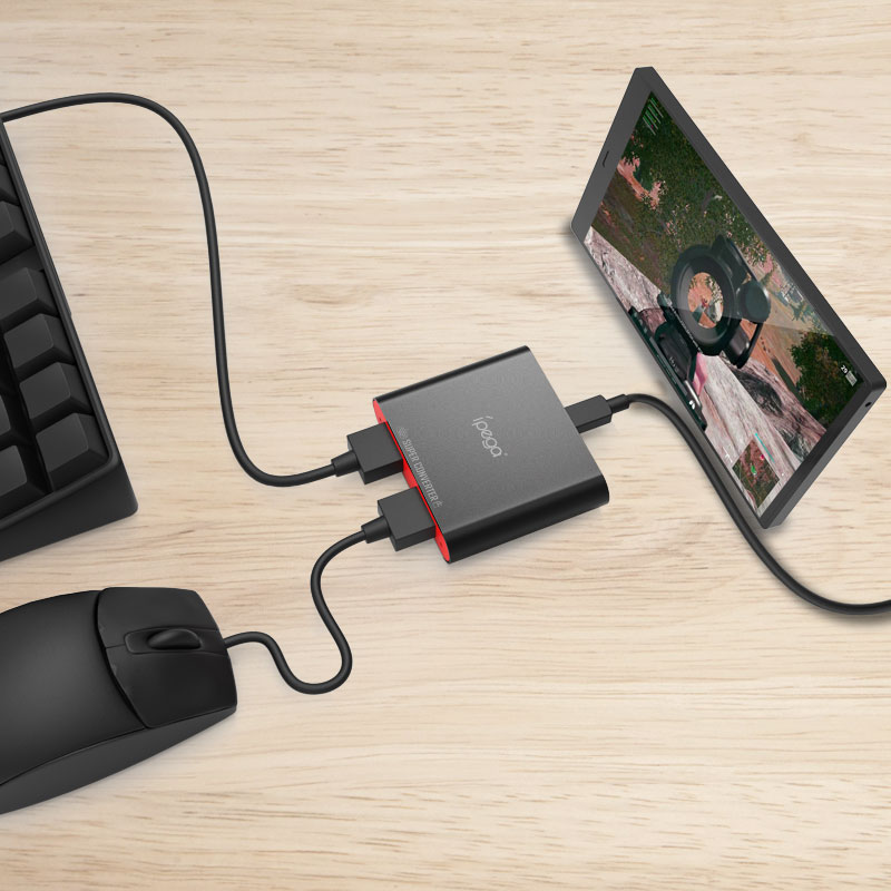 Send shark ipega-9116 key-mouse converter to eat chicken artifact peace external device auxiliary device Android tablet Huawei keyboard mouse mobile phone external device auxiliary device peace elite cf mobile game