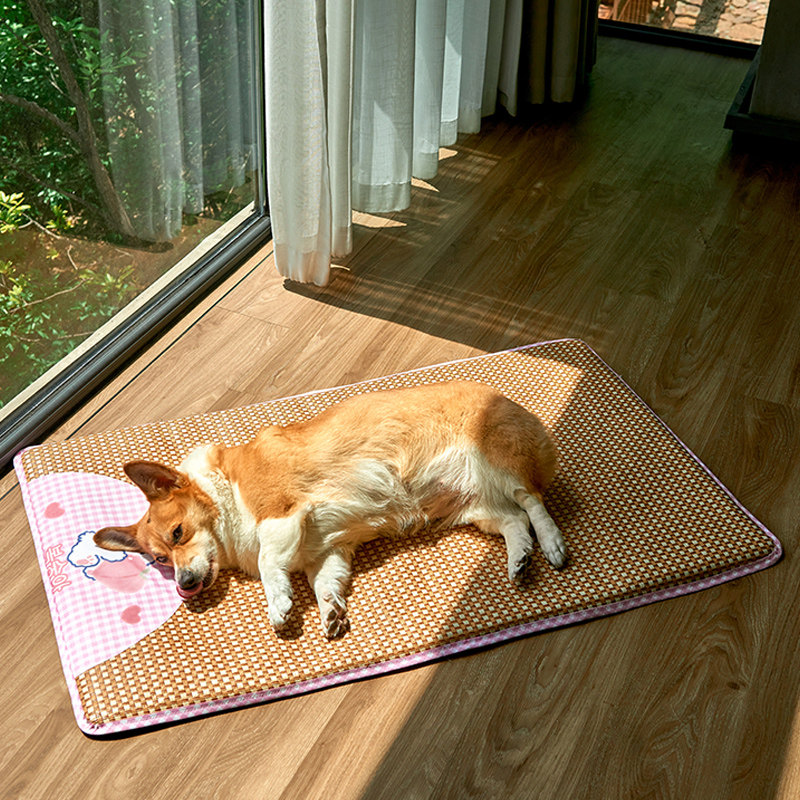 Pet cooling mat dog ice pad summer dog mat sleeping with medium and large dog dog mat summer kennel floor mat