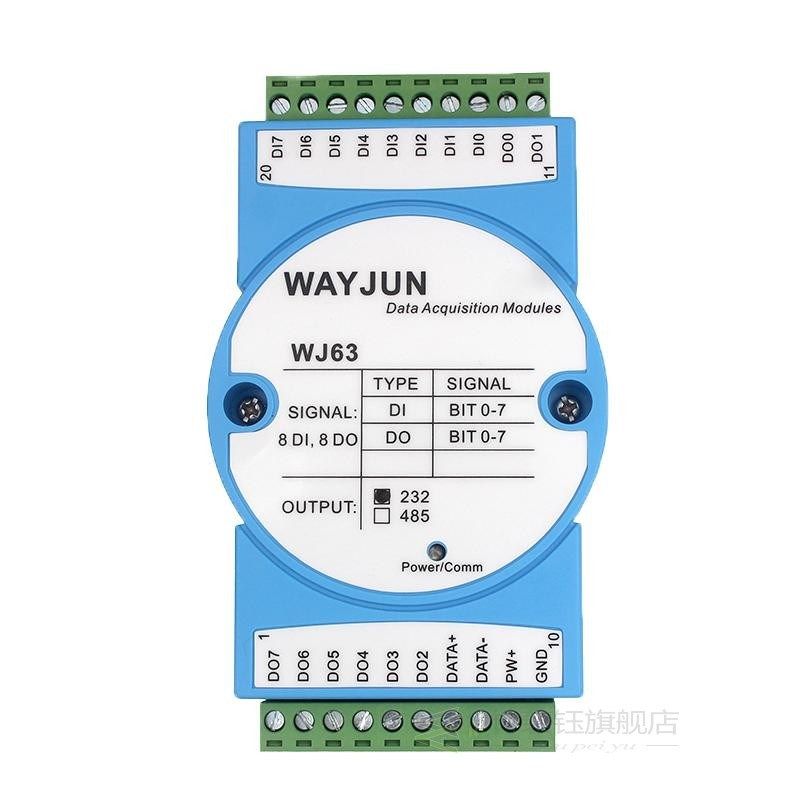 WJ63 WAYJUN 8-channel Di high-speed counter approach switch