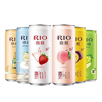 【RIO锐澳】微醺鸡尾酒330ml*6罐装