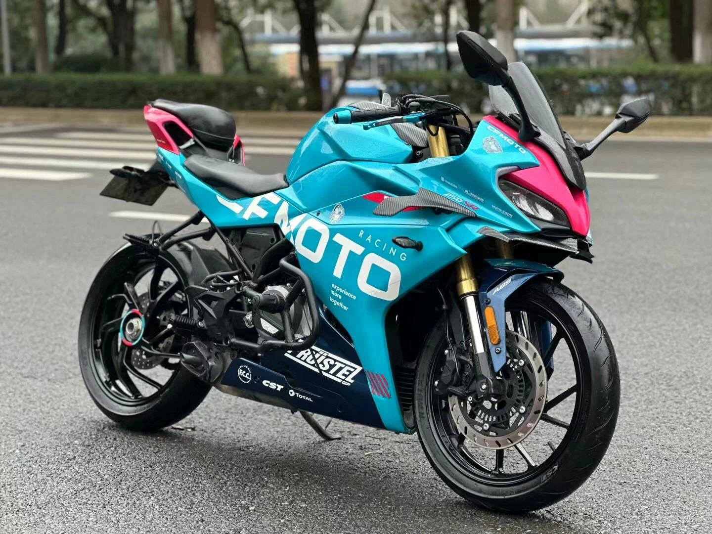 Новый Чунфэн 250/450SR спортивный автомобиль двойной цилиндр водяного охлаждения мотоцикл NK250 уличный автомобиль дорожная гонка