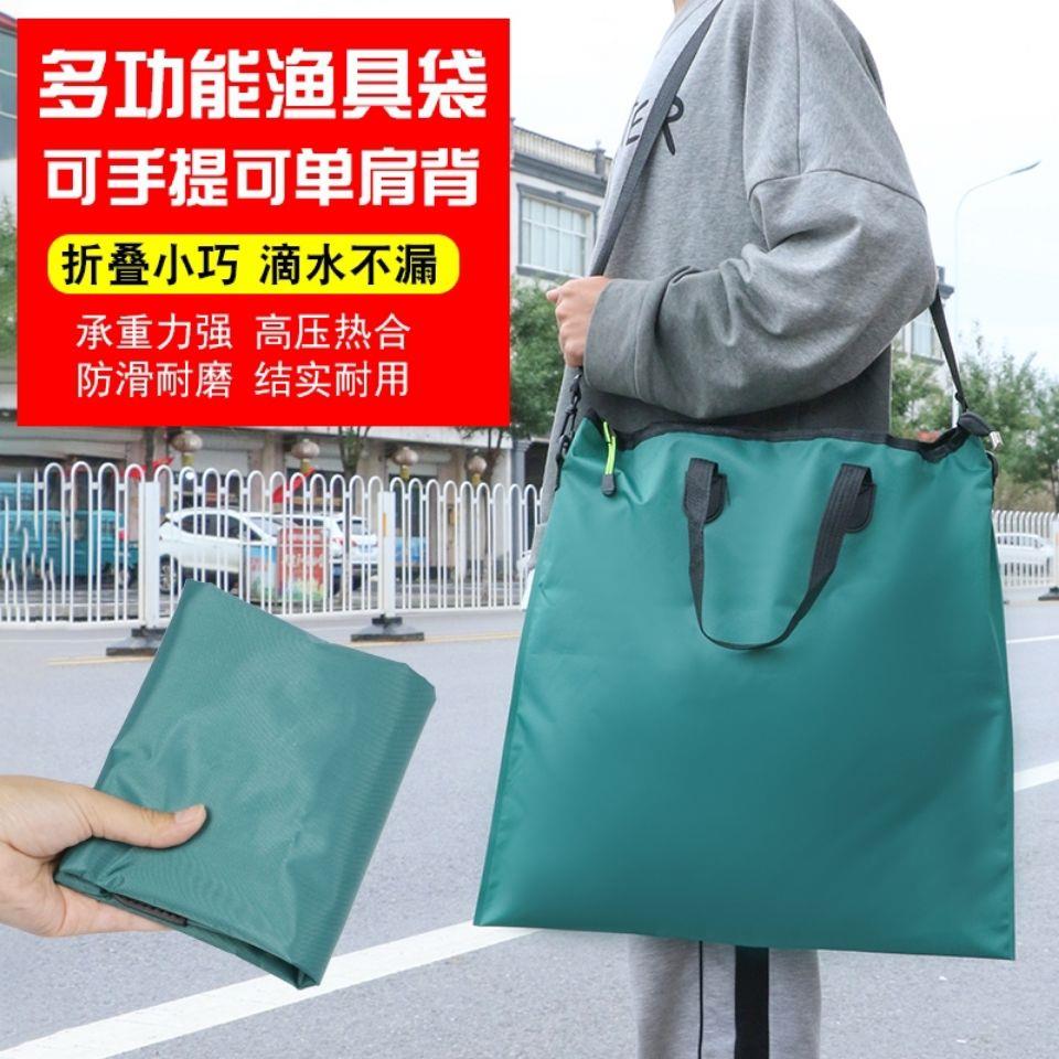 Fish Pack Bag Ultra Light Hand Large Capacity Thickened Fishing Umbrella Gear Bag Waterproof Fishing for Multi-functional Fish Bag