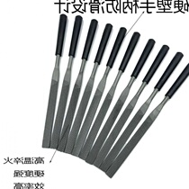  Coarse tooth file Iron file plastic file Steel file set flat semicircular triangular cylindrical square file Small file Metal grinding