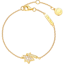 Fanci Fan Qi × Little Prince joint series Little Prince Star Bracelet Girls Light Luxury Light Gold Birthday Gift