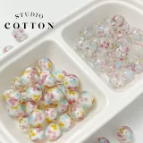 Хлопок [Suzuki Sakura] Японская ручная ручная глазурь цветы и ветер с бисером для бисера, сделанный из бисера, материал для ожерелья ручной работы