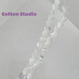 Хлопок [сердце] белая бабочка лучшая натуральная раковина DIY браслет для ожерелья аксессуары аксессуары из бисера