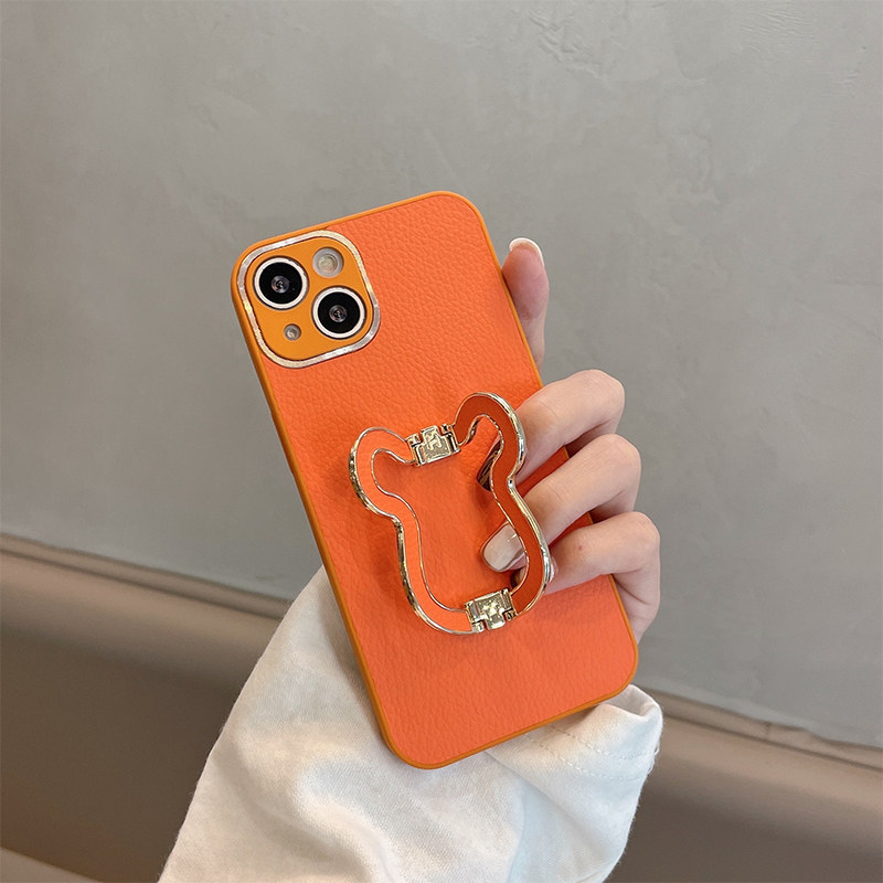 Apply Apple 13 mobile phone protection case iPhone 13 protection suit of the new iPhone 13Promax all-inclusive lens in the red female 13 Pro violent bear stent 1