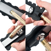 Five-in-one multi-functional billiard cue head replacement tool tip needle grinder stainless steel metal file